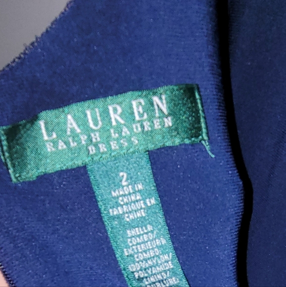 Ralph Lauren Sequin dress in navy size 2 - Picture 5 of 5